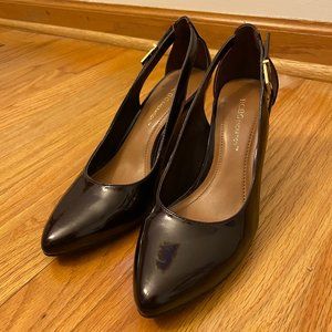 BCBG Chocolate Brown Heels
